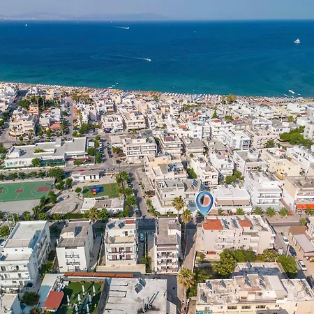 Seaside Serenity, 3 Min To - Gaia 4 Apartament Miasto Kos